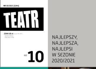 Pomorski teatr w ankiecie miesięcznika Teatr „Najlepszy, najlepsza, najlepsi w sezonie 2020/2021″