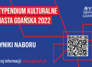 Wyniki I edycji Stypendium Kulturalnego Miasta Gdańska w 2022 roku