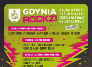 Mamy wejściówki: 19-21.05 GdyniaROCKZ! @ Ucho