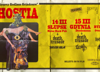 Mamy wejściówki: 15.03 Hostia / Death Crusade / Zenith, Desdemona