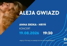 Mamy wejściówki: 19.08 Anna Sroka-Hryń: Aleja Gwiazd, Teatr Atelier im. A. Osieckiej w Sopocie